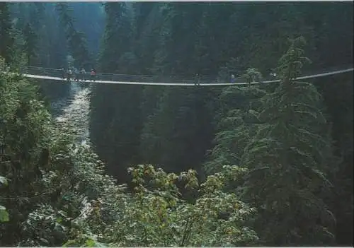 Kanada - Kanada - Vancouver - Capilano Suspension Bridge - ca. 1985