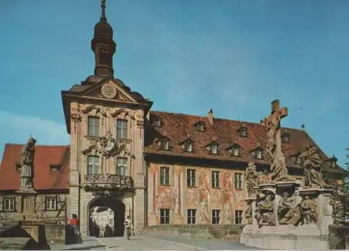 Bamberg - Altes Rathaus, Ostseite - ca. 1975