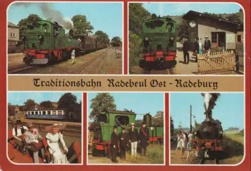 Radebeul - Traditionsbahn nach Radeburg - 1983