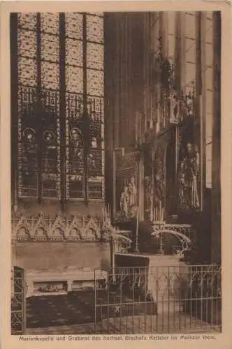 Mainz - Dom, Grabmal Bischof Ketteler - ca. 1935