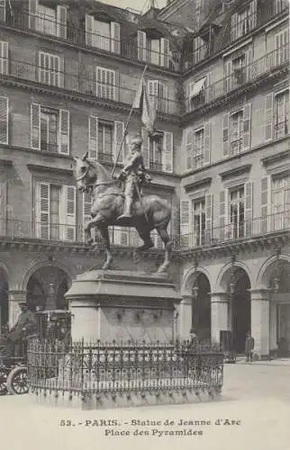 Frankreich - Paris - Frankreich - Statue de Jeanne de Arc