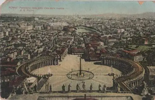 Italien - Italien - Rom - Roma - Panorama - 1918