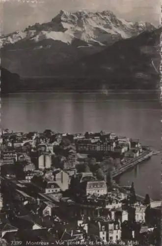 Schweiz - Schweiz - Montreux - Vue generale - 1937