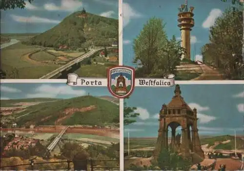 Porta Westfalica - mit 4 Bildern - 1961