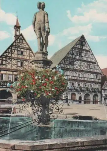 Dornstetten b. Freudenstadt - Marktplatz - ca. 1975