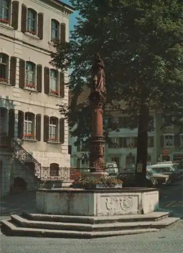 Schweiz - Schweiz - Delémont - Fontaine de la Vierge - ca. 1980