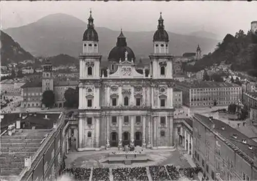 Österreich - Österreich - Salzburg - Dom und Jedermann-Festspiel - 1959