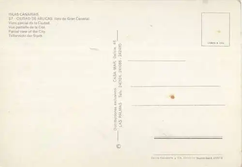 Spanien - Arucas - Spanien - vista parcial