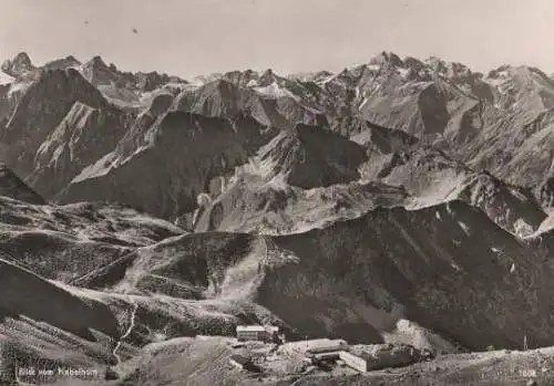 Oberstdorf - Blick vom Nebelhorn - ca. 1965