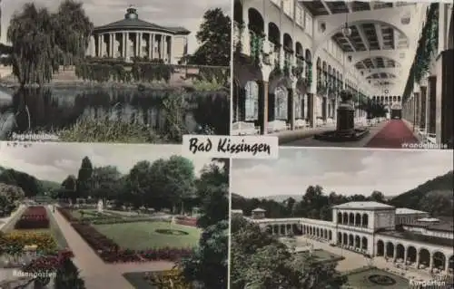 Bad Kissingen - u.a. Wandelhalle - ca. 1965