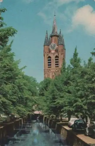 Niederlande - Niederlande - Delft - Oude Delft met Oude Kerk - 1968