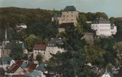 Blankenheim an der Ahr mit Burg - ca. 1965