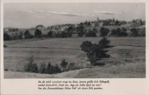 Hohegeiß - Blick vom Lampertsberg - ca. 1955