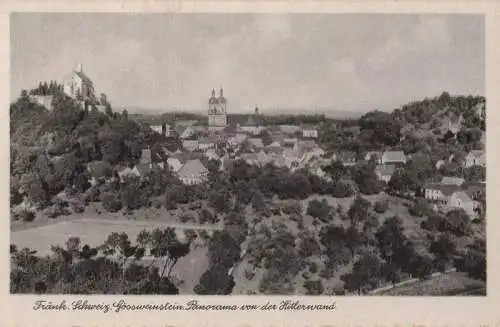 Gößweinstein - Panorama von der Hitler-Wand