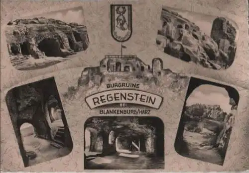 Blankenburg - Burgruine Regenstein - 1963