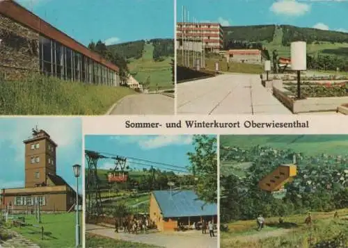 Oberwiesenthal - u.a. ANlaufturm der Sprungschanze - 1977