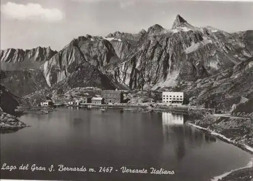 Italien - Gran San Bernardo - Italien - Lago