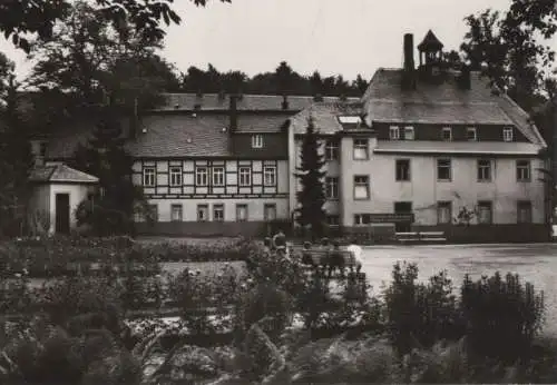 Wolkenstein - Parkanlagen mit Badehaus - ca. 1980