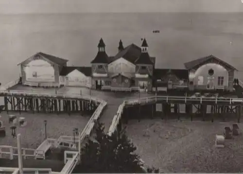 Sellin - Seebrücke am Abend - 1973