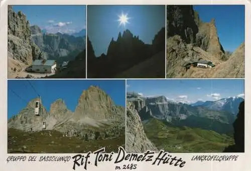 Italien - Dolomiten - Italien - Rif. Toni Demetz Hütte