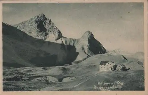 Heilbronnerweg - Rappenseehütte - ca. 1935