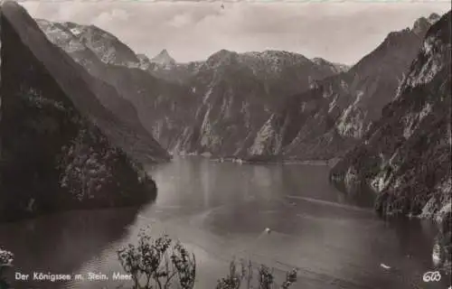 Königssee - mit Steinernem Meer - 1954