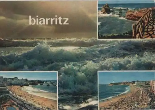 Frankreich - Frankreich - Biarritz - mit 4 Bildern - ca. 1980