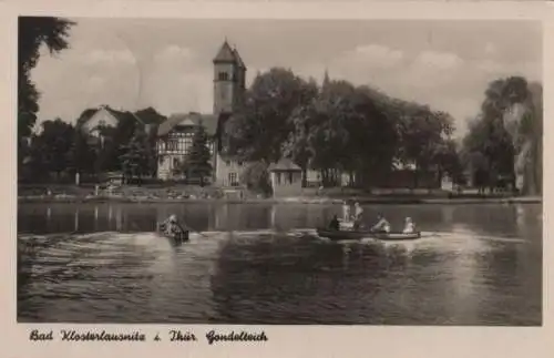 Bad Klosterlausnitz - Gondelteich - 1956