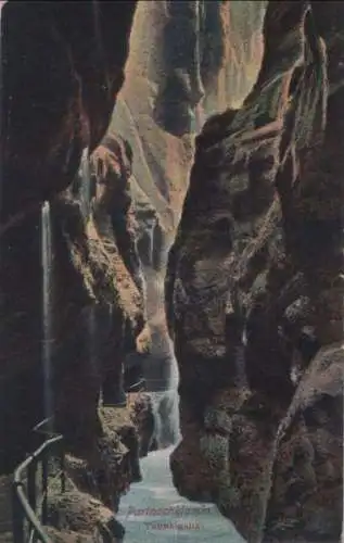 Partnachklamm - Tünneigang - ca. 1925