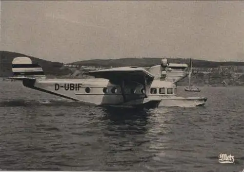 Konstanz - Wasserflugzeug Dornier-delphin D-UBIF (Reprint)