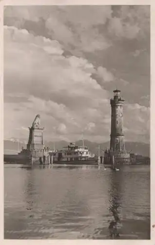 Lindau - Hafeneinfahrt - 1955