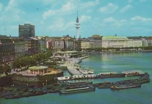 Hamburg - Jungfernstieg - 1961