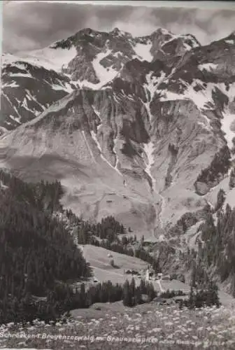 Österreich - Österreich - Schröcken - mit Braunarlspitze - ca. 1955