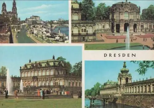 Dresden - u.a. Zwinger, Kronentor - 1977