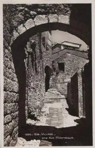 Frankreich - Frankreich - Eze - Une Rue pittoresque - ca. 1955