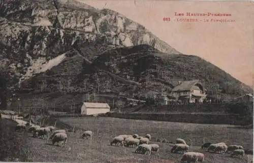 Frankreich - Frankreich - Lourdes - Le Funiculaire - 1921