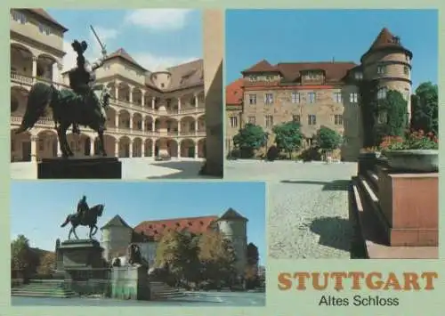 Stuttgart - Altes Schloss - ca. 1985