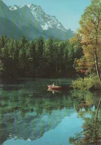 Badersee - gegen Zugspitze - ca. 1975