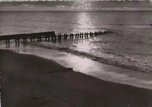 Sylt - Abendstimmung am Meer - 1959