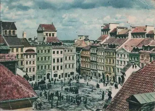 Polen - Polen - Warschau - Rynek Starego Miasta - 1960