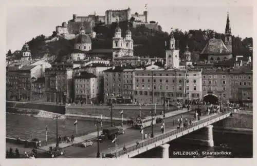 Österreich - Österreich - Salzburg - Staatsbrücke - 1956