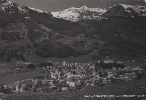 Österreich - Österreich - Bad Hofgastein - mit Hundskopf - 1962