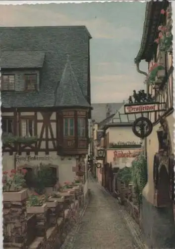 Rüdesheim - Drosselgasse - ca. 1965