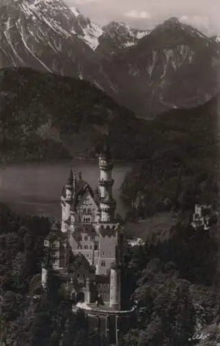 Schwangau Neuschwanstein - mit Schloß Hohenschwangau - ca. 1960