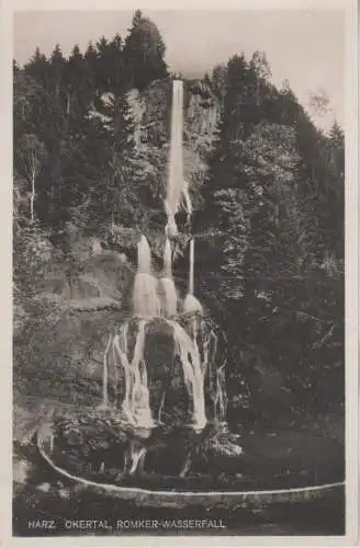 Okertal - Romker-Wasserfall - ca. 1935