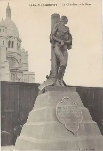 Frankreich - Paris - Frankreich - Montmatre - Chevalierde la Barre