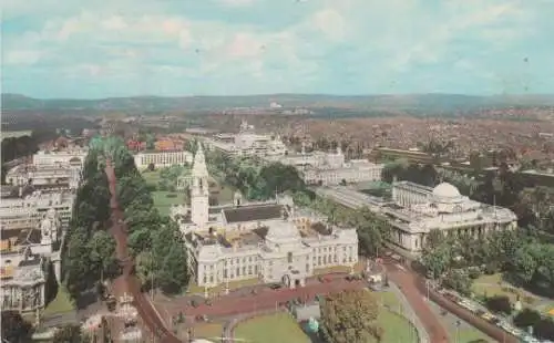 Großbritannien - Großbritannien - Cardiff Civic Centre - 1977