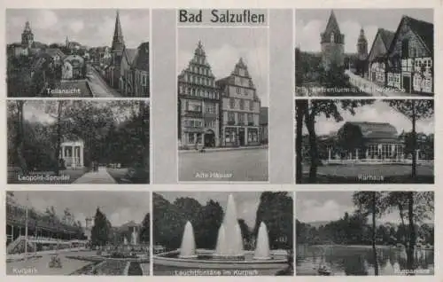 Bad Salzuflen - u.a. Kurpark - 1955