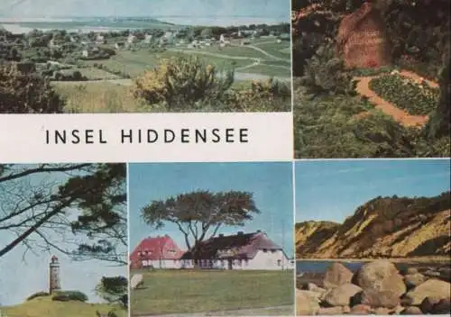 Hiddensee - u.a. Grabstätte Gerhart Hauptmann - 1975