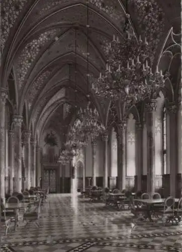 Burg Hohenzollern bei Bisingen - Grafensaal - 1960